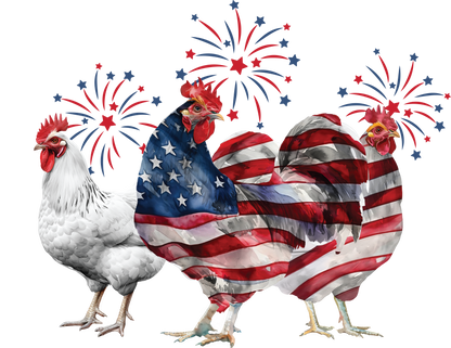 4th of July -- Patriotic Cock