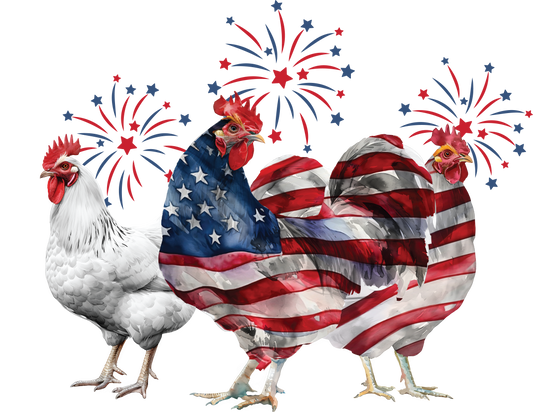 4th of July -- Patriotic Cock