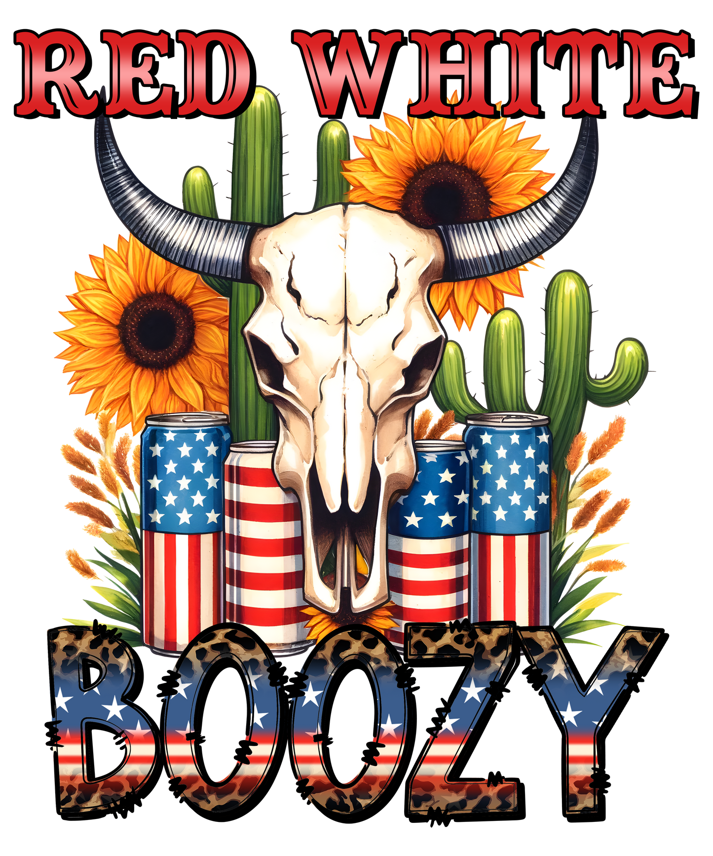 4th of July -- Red White and Boozy