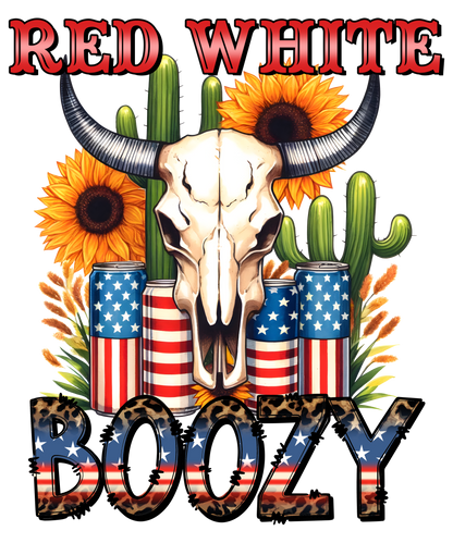 4th of July -- Red White and Boozy