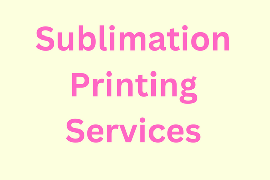 We print your Design (Sublimation)