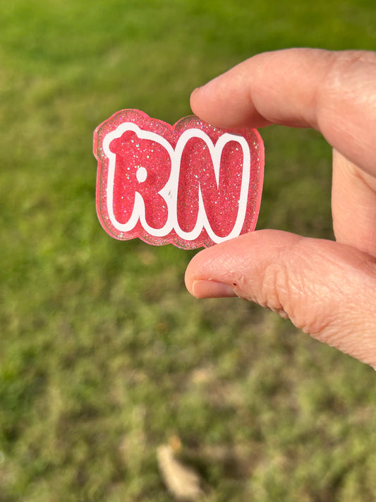 RN Badge Topper