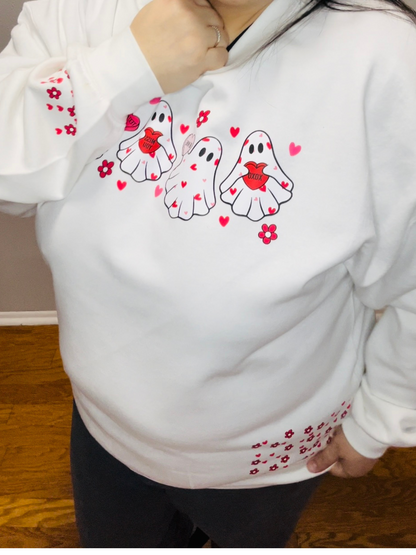 Ghostly sweater