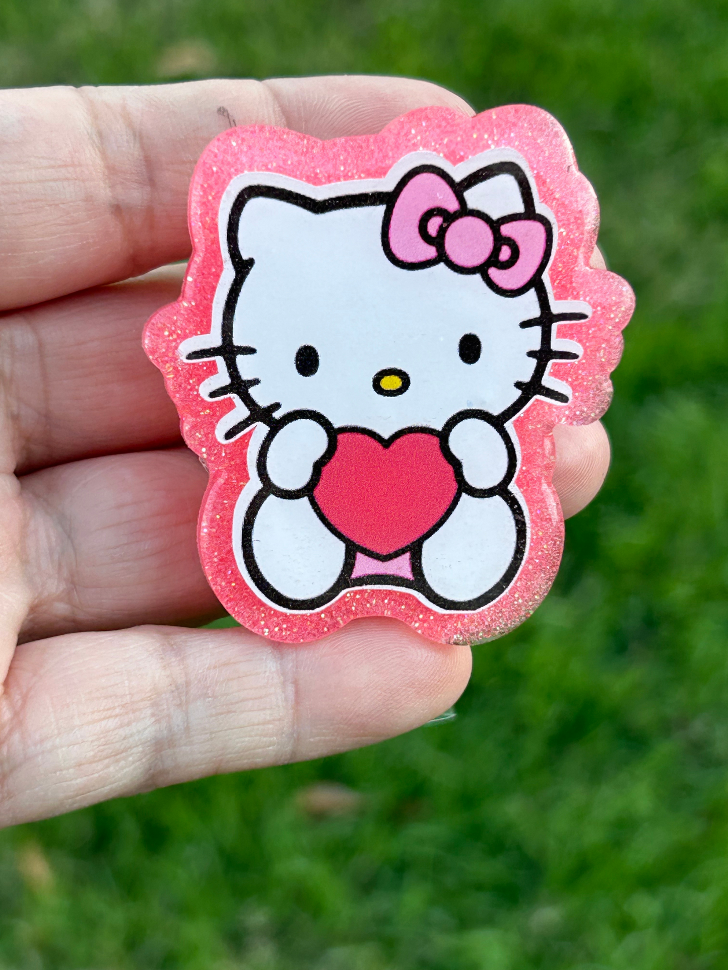 Kitty Badge Topper